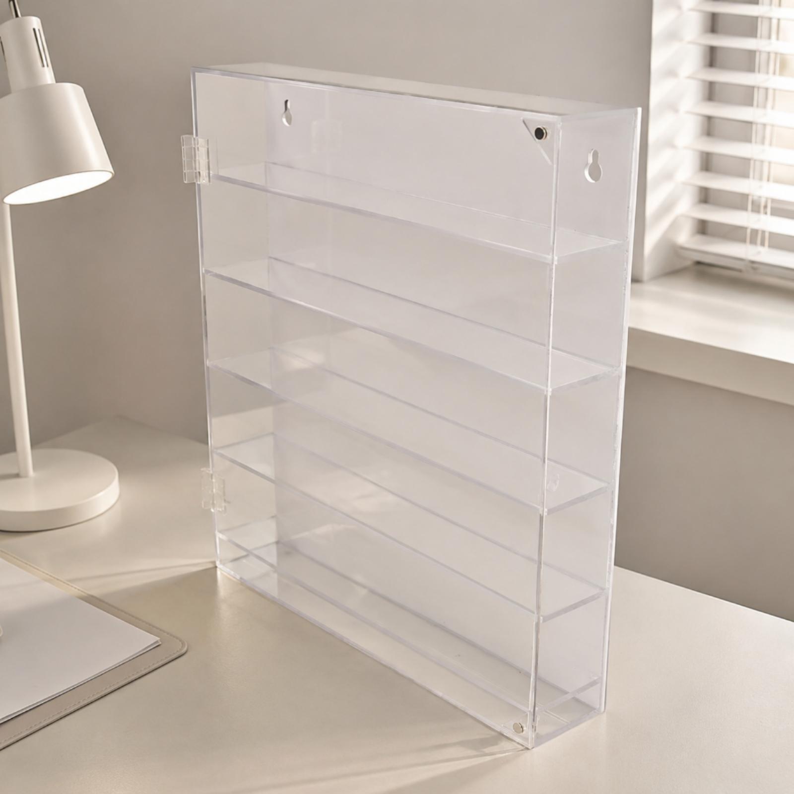 Display Case Acrylic - Transparent Dust-Proof Acrylic Display Case with