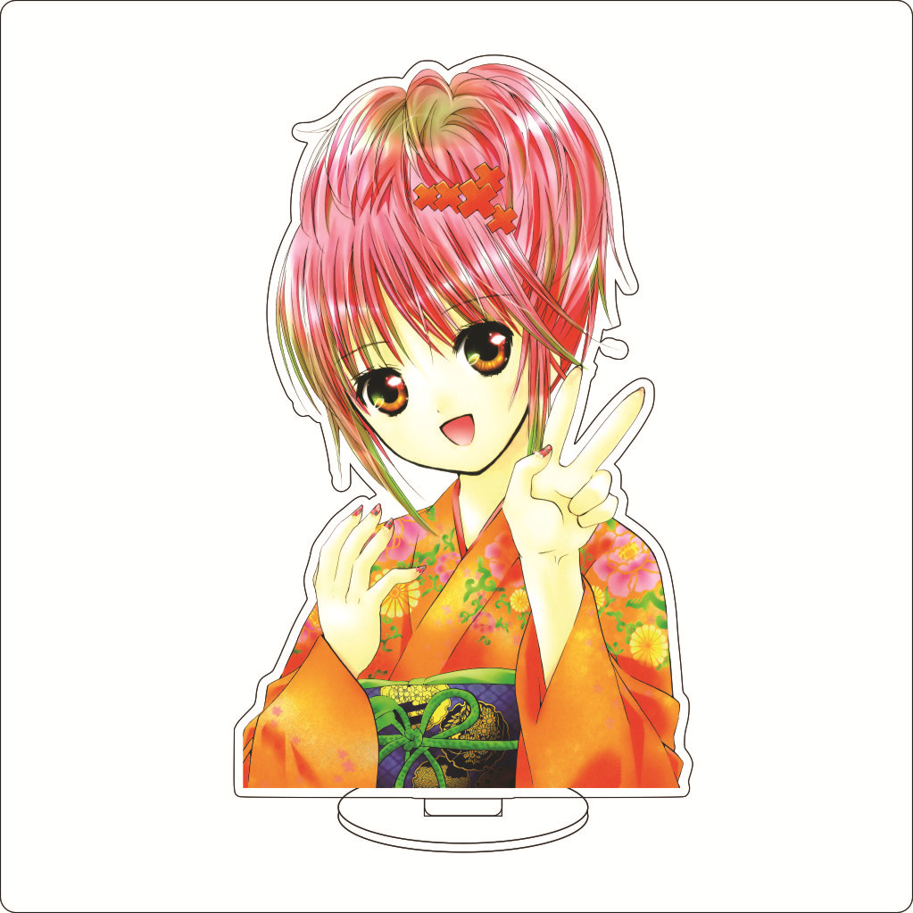 16CM Anime Shugo Chara! Amu Hi - đánh giá và giá Figma Stand Set
