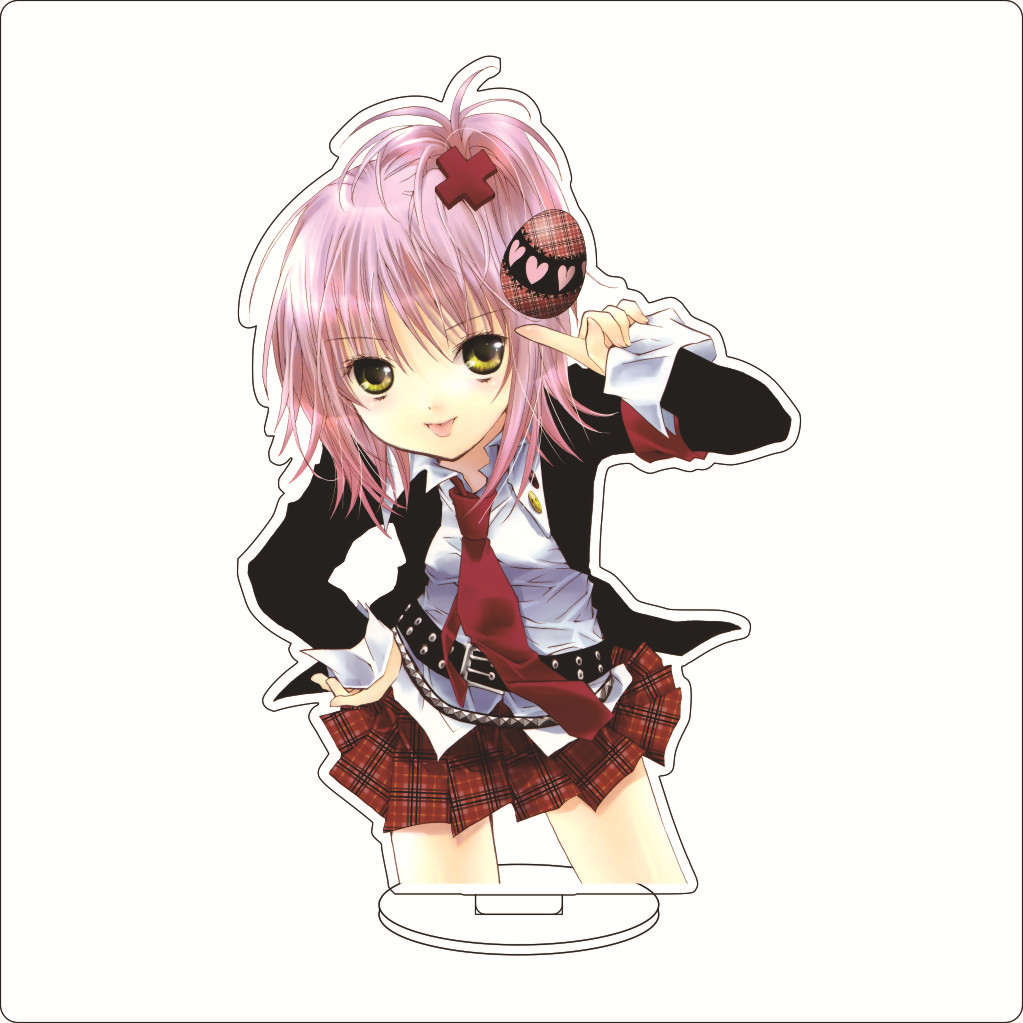 16CM Anime Shugo Chara! Amu Hi - đánh giá và giá Figma Stand Set