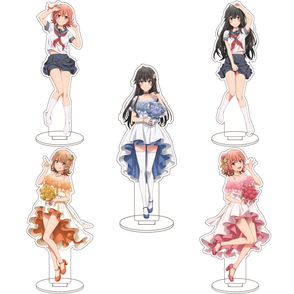 16CM Anime My Teen Romantic Co - đánh giá và giá Figma Stand Set