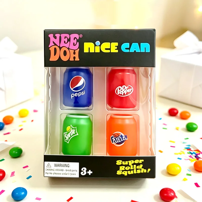 NeeDoh Squeeze Stress Can Mini - đánh giá và giá Fidget Cube Original