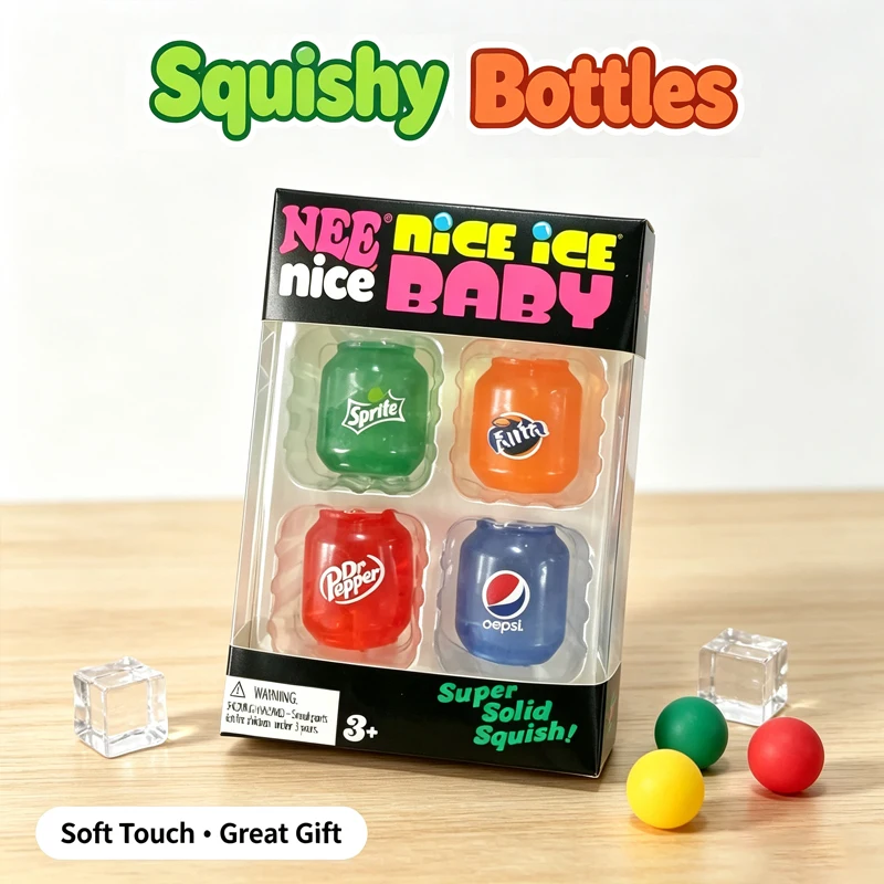 NeeDoh Squeeze Stress Can Mini - đánh giá và giá Fidget Cube Original