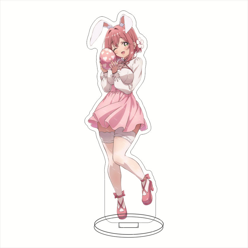 16CM Anime The 100 Girlfriends - đánh giá và giá Figma Stand Set