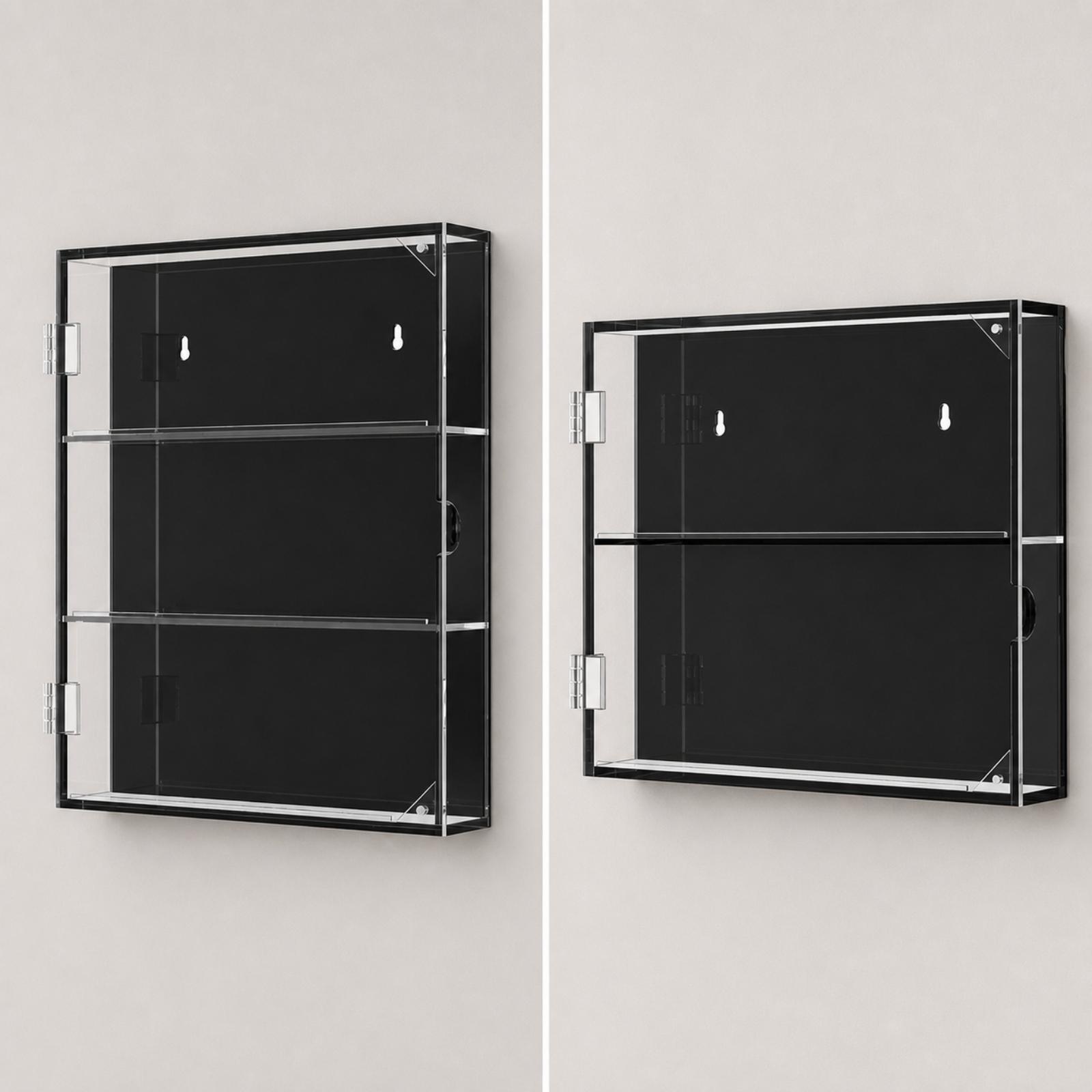 Acrylic Wall Card Display Case - đánh giá và giá Display Case Acrylic