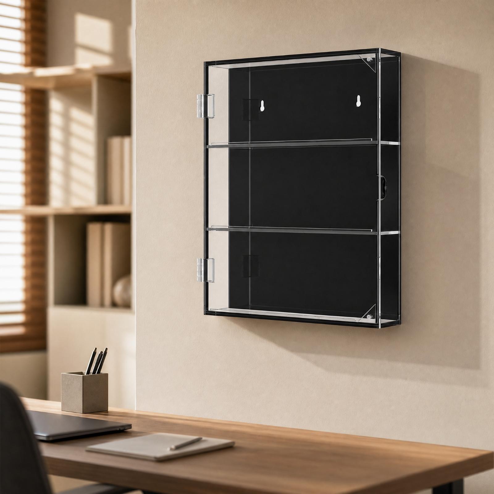 Acrylic Wall Card Display Case - đánh giá và giá Display Case Acrylic